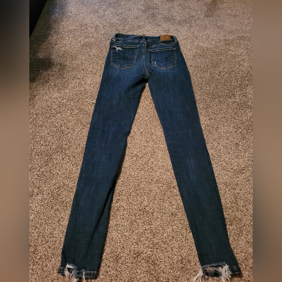 AE super hi rise jegging size 0 - Picture 2 of 4